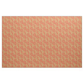Hübsche rote Doodles Herz-Liebe Muster Stoff (Yard (91,4 cm))