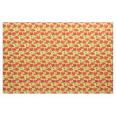 Hübsche rote Felsblöcke auf goldgelben Stoffen Stoff (Fat Quarter (45,7 x 55,9 cm))