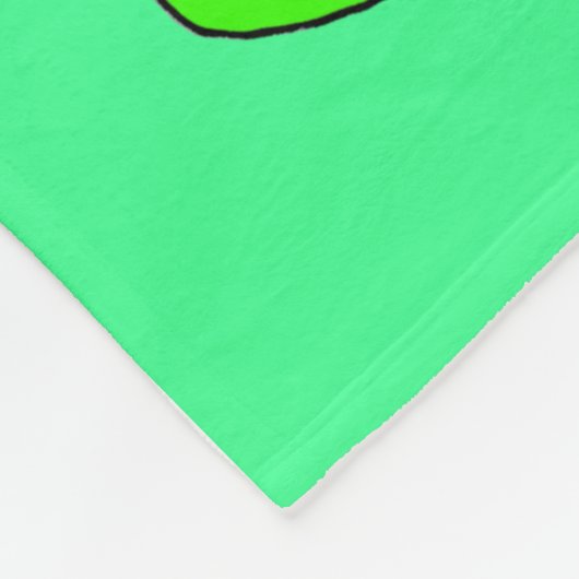 Hübsche Rote Kopfprinzessin und Einhornmärchen Fleecedecke (Ecke)