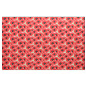 Hübsche Rote Mohnblütendruckerei Stoff (Fat Quarter (45,7 x 55,9 cm))