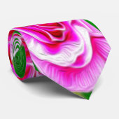 Hübsche rote Rose Krawatte (Gerollt)