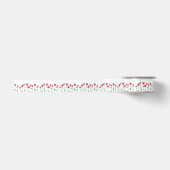 Hübsche Rote Rosen Satinband (Vorderseite)