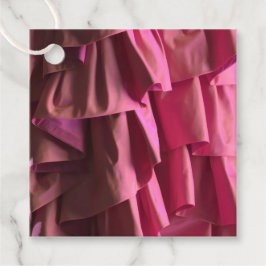 Hübsche Ruffles Muster Modern Gefallen Tags Geschenkanhänger