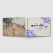 Hübsche Rustikale Blumenhochzeit mit Foto Gästebuch (Voll)