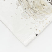 Hübsche Schafe Fleecedecke (Ecke)