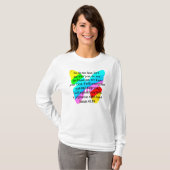HÜBSCHE SCHALTFLY ISAIAH 41:10-DESIGN T-Shirt (Vorne ganz)
