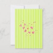 Hübsche Scheidung oder Zusammenbruch Herzlichen Gl Dankeskarte (Rückseite)