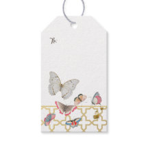 Hübsche Schmetterlinge Anpassbare Osterpräsenzette
