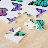 Hübsche Schmetterlingsmuster Puzzle (Seite)