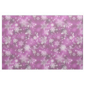 Hübsche Schneeflocken Muster Orchid Pink ID846 Stoff (Fat Quarter (45,7 x 55,9 cm))