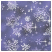 Hübsche Schneeflocken Pattern Violet ID846 Stoff (Muster)