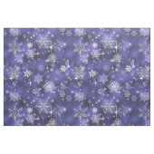 Hübsche Schneeflocken Pattern Violet ID846 Stoff (Fat Quarter (45,7 x 55,9 cm))