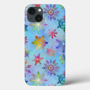 Hübsche Schneeflocken Weihnachtsmuster Case-Mate iPhone Hülle