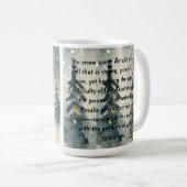 Hübsche Schneekönig Weihnachtszeit Tasse in einem  (VorderseiteRechts)