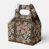 Hübsche Schokolade Braun Gästegutt Geschenkschachtel (Vorderseite)