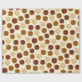 Hübsche schöne Pastel Weihnachtsliegebälle. Geschenkpapier (Flach)