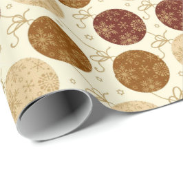 Hübsche schöne Pastel Weihnachtsliegebälle. Geschenkpapier