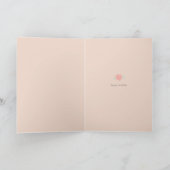 Hübsche Schreibmaschine & Blume Beste Schwiegertoc Karte (Innenseite)