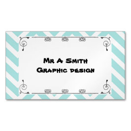 Hübsche schrullige Geschäftskarte Magnetische Visitenkarte