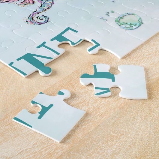 Hübsche schwarze Meerjungfrau, Afrikanisches Meerj Puzzle (Seite)