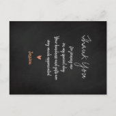 Hübsche Script Rose Gold Foto Abschluss Vielen Dan Postkarte (Rückseite)