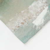 Hübsche Seascape Fleecedecke (Ecke)