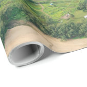 Hübsche Seascape Geschenkpapier (Rolleneckpunkt)