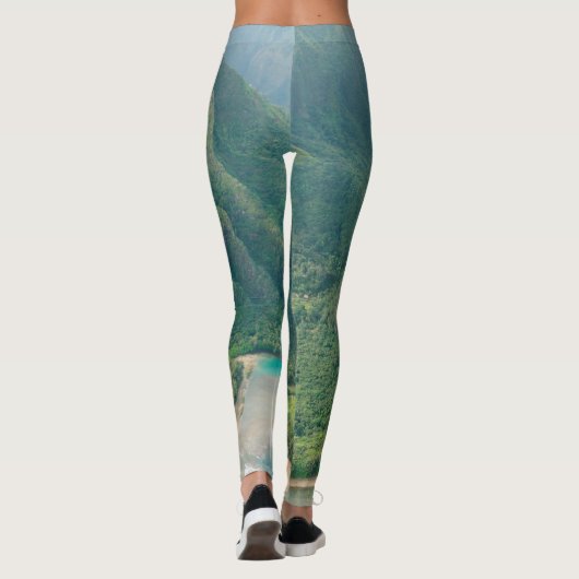 Hübsche Seascape Leggings (Rückseite)