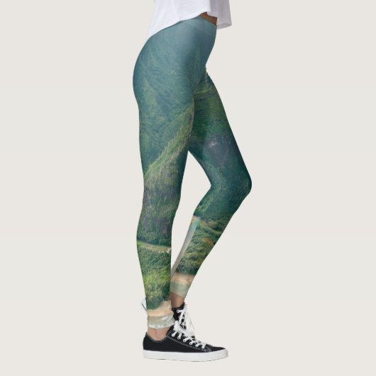 Hübsche Seascape Leggings (Rechts)