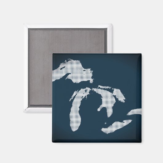 hübsche Seen Magnet (Vorderseite/Rückseite)