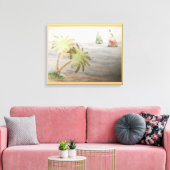 Hübsche Segel Leinwanddruck (Insitu (Wohnzimmer))