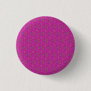 Hübsche, seidig leuchtende Rosa mit Mustern Button