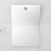 Hübsche Senior Lady - Sehen Sie zurück! (Innenseite)