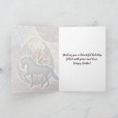 Hübsche Silhouette - Ostern Karte (Innenseite)