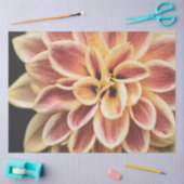 Hübsche Sommer Dahlia Blume (Schöne Blumenkunst) Seidenpapier (Basteln)