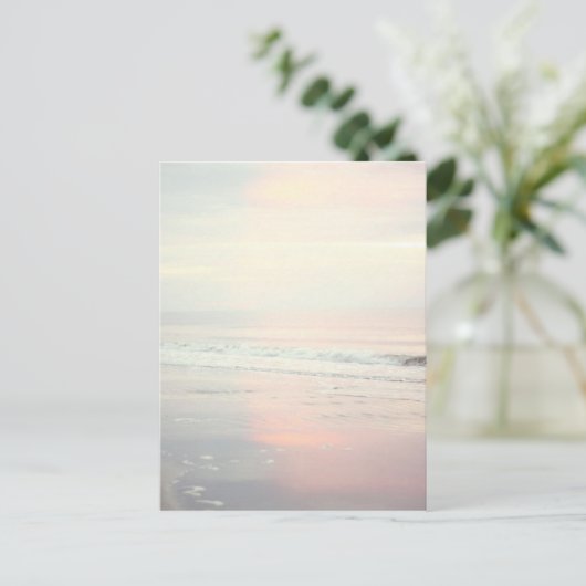 Hübsche Sonnenaufgang Postkarte (Stehend Vorderseite)