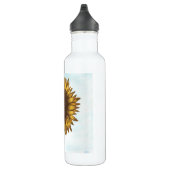 Hübsche Sonnenblume Edelstahlflasche (Rechts)