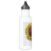 Hübsche Sonnenblume Edelstahlflasche (Links)