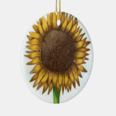 Hübsche Sonnenblume Keramik Ornament (Rechts)