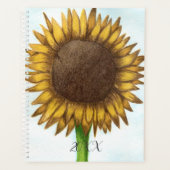 Hübsche Sonnenblume Planer (Vorderseite)