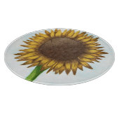 Hübsche Sonnenblume Schneidebrett (Ecke)