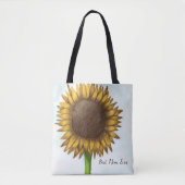 Hübsche Sonnenblume Tasche (Vorderseite)