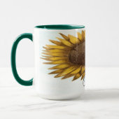 Hübsche Sonnenblume Tasse (Links)