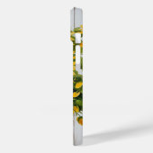 Hübsche Sonnenblumen-Blume Case-Mate iPhone Hülle (Rückseite / Links)