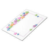 Hübsche Stachelrahmen Notizblock (angewinkelt)