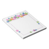 Hübsche Stachelrahmen Notizblock (angewinkelt)