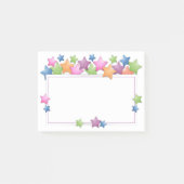 Hübsche Stachelrahmen Post-it Klebezettel (Vorderseite)