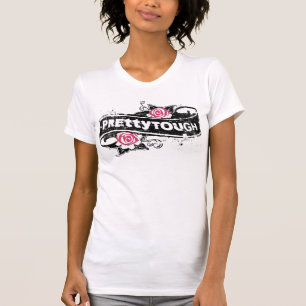 Hübsche starke Tätowierungs-Fahne T-Shirt