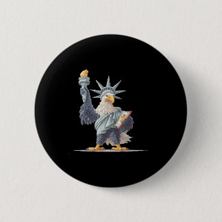 Hübsche Statuenkostüme für Patriotische Kleidung L Button
