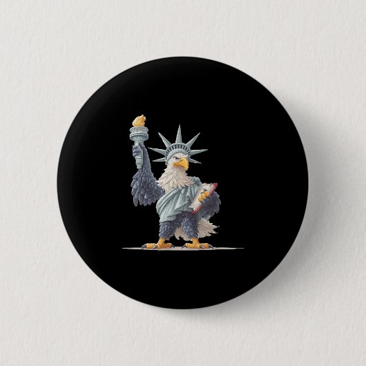 Hübsche Statuenkostüme für Patriotische Kleidung L Button (Vorderseite)